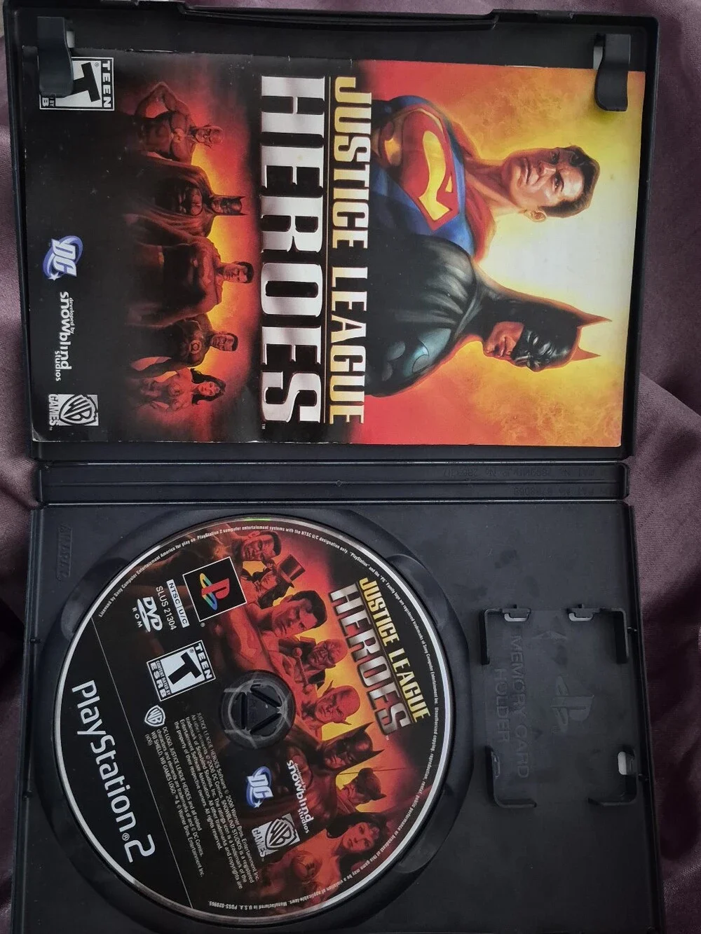 Justice League Heroes (Sony PS2) PlayStation 2 Game CIB
